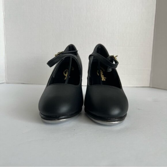 Capezio - Women's Manhattan Xtreme Tap Shoes - Black. Size: 4W. NIB. (1839) - Picture 3 of 16